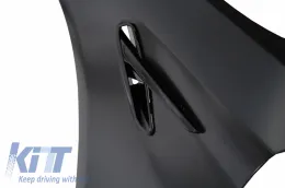 Komplett Body Kit BMW 5 G30 (2017-) Limousine, első sárvédőkkel, fekete, M5 dizájn-image-6051327
