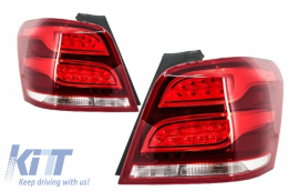 Komplett Body Kit Mercedes Benz GLK (X204) (2013-2015) modellekhez, Facelift AMG Dizájn, LED nappali menetfényes első lámpákkal és LED Hátsó lámpákkal-image-6002960