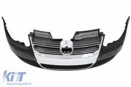 
Komplett body kit VW Golf 5 (2005-2007) modellekhez, R32 Design, kipufogórendszerrel-image-6099299