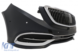 Komplett Bodykit für Mercedes V-Klasse W447 2014+ Gitter Heckschutz Fußplatte-image-6092975