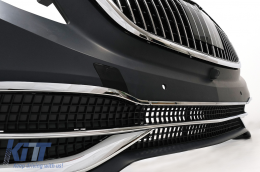 Komplett Bodykit für Mercedes V-Klasse W447 2014+ Gitter Heckschutz Fußplatte-image-6092979