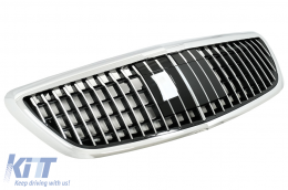 Komplett Bodykit für Mercedes V-Klasse W447 2014+ Gitter Heckschutz Fußplatte-image-6093004