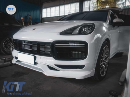 Komplett Bodykit für Porsche Cayenne 9Y0 2018+ Umstellung auf Turbo & Aero Look-image-6077782