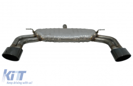 Komplett kipufogórendszer AUDI A3 8V Szedán / Kabrió (2012-2019) modellekhez, RS3 Dizájn, zongorafekete-image-6076343