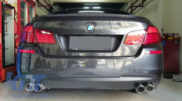 
Komplett kipufogórendszer BMW 5 Series F10 (2011-2016) Petrol 1.6/2.0 L 520i N2B20/NB20B16 / 528i NB20B20 turbós I4 iker kettős kipufogóvég M5 M Sport Design

Kompatibilis:
BMW 5 Series F10 (2011--image-6045044