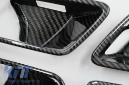 Komplett Kit Innere Tastenabdeckung für Mercedes A W177 V177 18+ Kohlenstofffilm-image-6063196