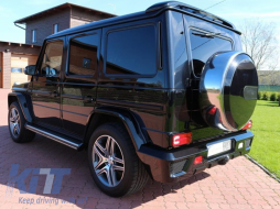 Komplett Umrechnung Bodykit für Mercedes G-Klasse W463 1989-2017 G63 G65 Design-image-56258