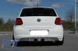 Komplette Abgasanlage für VW Polo 6R 2009-2018 R400 R-Look Rostfreier Stahl-image-6053388