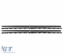 Komplettes Kit für VW Golf 7 VII 2013-2016 GTI Look Kühlergrill Rote Einfügungen-image-6000138