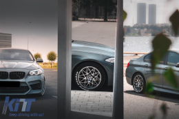 Komplettset für BMW 5er F10 2011-2014 M5 Look Kotflügel vorne Seitenschweller-image-6089099