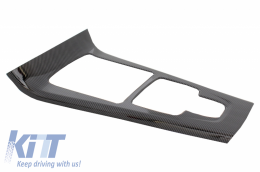 Konsole Panel Dashboard Schalter Rahmen Kohlenstoff für Mercedes W177 V177 LHD-image-6045116