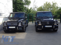 Konversion Retrofit Bodykit für Mercedes G-Klasse W463 1989-2018 G63 G65 Look-image-6090074