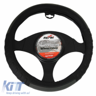 image-2-Kormányvédő PU fekete/szürke közepes 38cm