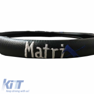 Kormányvédő PVC Matrix kék közepes 38cm-image-6294614