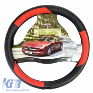 image-24-Kormányvédő PVC X-Treme Sport fekete-piros Medium 38cm