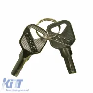 Kormányzár, lopásgátló rúd, 2 kulccsal, állítható 54.5-59cm-image-6294812