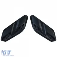 Kotflügel Lüftungsgitter Set passend für Ford Ranger Raptor T9 ab 2023 Schwarz-image-6328110