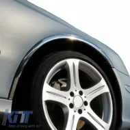 image-41-Kotflügelverbreiterungen geeignet für Mercedes-Benz ML-Class W164 05-11 Edelstahl Chrom 4 Stück