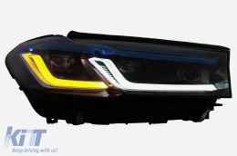 Koukoúla Body Kit gia BMW Seirá 5 F10 10-17 Metatropí se fterá schedíasis G30 LCI-image-6109116