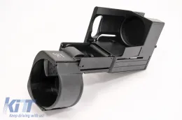 Középkonzol pohártartó Mercedes Benz CLS W219 (2003-2010) és E-osztály W211 S211 (2002-2009) modellekhez, fekete-image-6085169