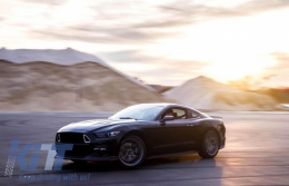 Középső hűtőrács DRL nappali menetfénnyel Ford Mustang Mk6 VI (2015-2017), RTR Design-image-6057521