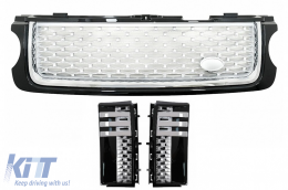 image-58-Középső hűtőrács és oldalsó szellőző szett Land Rover Range Rover Vogue (L322) (2010-2012) Autobiography Look fekete kiadás