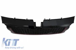 Középső hűtőrács és oldalsó szellőző szett Land Rover Range Rover Sport (2005-2008) L320 Autobiography Look fekete-piros kiadás-image-6042552