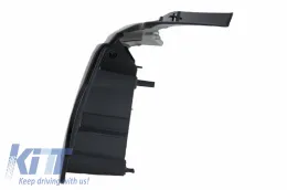 Középső hűtőrács és oldalsó szellőző szett Land Rover Range Rover Sport (2005-2008) L320 Autobiography Look fekete-piros kiadás-image-6042553