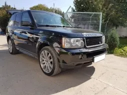 Középső hűtőrács és oldalsó szellőző szett Land Rover Range Rover Sport (2005-2008) L320 Autobiography Look teljesen fekete-image-6020617