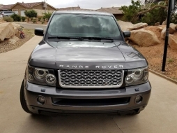 Középső hűtőrács és oldalsó szellőző szett Land Rover Range Rover Sport (2005-2008) L320 Autobiography Look fekete-ezüst kiadás-image-6016975