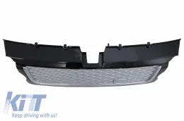 Középső hűtőrács és oldalsó szellőző szett Land Rover Range Rover Sport (2005-2008) L320 Autobiography Look fekete-ezüst kiadás-image-6042523