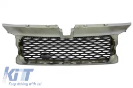 Középső hűtőrács és oldalsó szellőző szett Land Rover Range Rover Sport (2005-2008) L320 Autobiography Look teljesen fekete-image-6026290