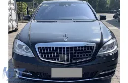 
Középső hűtőrács Mercedes S-Class W221 Facelift (2011-2013) függőleges Design
Kompatibilis:
Mercedes S-Class W221 (2011-2013)
Nem kompatibilis
Mercedes S-Class W221 (2011-2013) Distronic rendszer-image-6278181