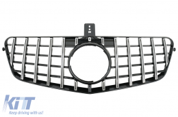image-22-Központi hűtőrács Mercedes E-osztály W212 S212 (2009-2013) modellekhez, GT-R Panamericana dizájn 