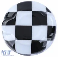 Kraftstoffdeckel mit schwarz-weißer Karosserie, geeignet für Mini F55 F56 F57 13-21-image-6200254