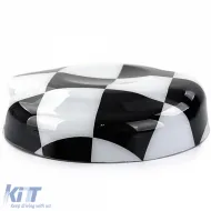 Kraftstoffdeckel mit schwarz-weißer Karosserie, geeignet für Mini F55 F56 F57 13-21-image-6200258