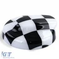 Kraftstoffdeckel schwarz weiß geeignet für Mini R56 R57 R58 R59 R60-image-6201942