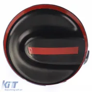 Kraftstoffdeckel schwarz weiß geeignet für Mini R56 R57 R58 R59 R60-image-6201945