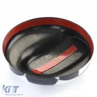 Kraftstoffdeckel schwarz weiß geeignet für Mini R56 R57 R58 R59 R60-image-6201946