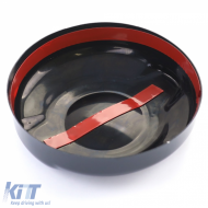 Kraftstoffdeckelabdeckung in Schwarz glänzend, geeignet für Mini F55 F56 F57 13-21-image-6278575