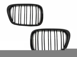 image-28-Kratki środkowe nerkowe do BMW E39 5 Series 97-03 Double Stripe M Look Czarny