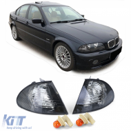 image-32-Kristallschwarzer Blinker geeignet für BMW 3er E46 Limousine Touring 98-01