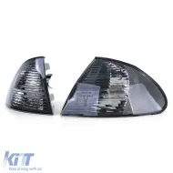 Kristallschwarzer Blinker geeignet für BMW 3er E46 Limousine Touring 98-01-image-6195177