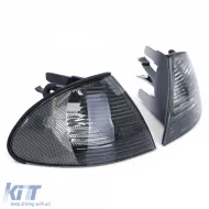 Kristallschwarzer Blinker geeignet für BMW 3er E46 Limousine Touring 98-01-image-6195178