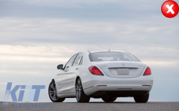 Ákroi Exatmíseon aéra katállhles gia Mercedes S-Class W222 Seirá Athlhtikí Package (2013-06.2017) Schediasmós S65-image-6009378