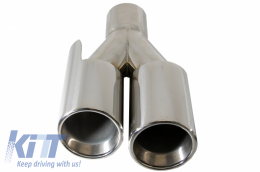 Ákroi Exatmíseon Tetraplís katállhlh gia BMW Seirá 3 E46 E90 E92 E93 F30 F31 4 Seirá F32 F33 F36 5 Seirá E60 F10 F11 G30 6 Seirá F06 F12 F13 M3 M5 M-Power Schediasmós-image-6044081