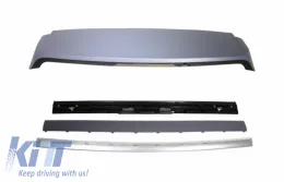 image-7-Krovni spojler s kompletom Stražnji prtljažnik Vrata prtljažnika Srebrni pogodna za Land Range Rover Sport L320 (2005-2009) Autobiografski dizajn