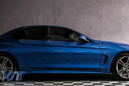 Küszöb spoiler BMW 4 F32 F33 Coupe Cabrio (2013-2019) M4 dizájn -image-6096823