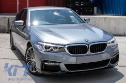 Küszöb spoiler hosszabbítás BMW 5-ös G30 G31 Limousine / Touring (2017-) M Performance Design, zongoralakk fekete-image-6047722