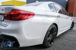 Küszöb spoiler hosszabbítás BMW 5-ös G30 G31 Limousine / Touring (2017-) M Performance Design, zongoralakk fekete-image-6072575